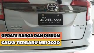 Daftar Harga dan Diskon Terbaru Toyota Calya Mei 2020 - OTR Jawa Timur - Tipe E dan G