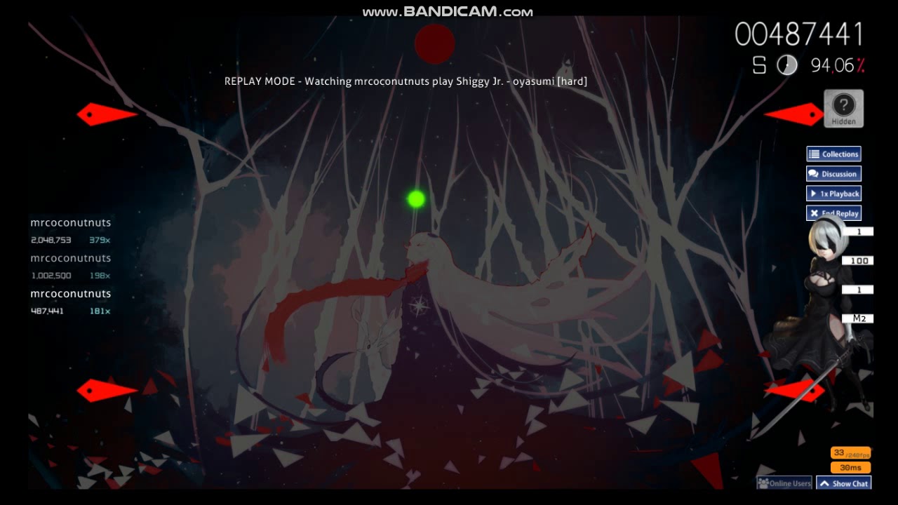 oyasumi HD mod [osu!std ] - YouTube