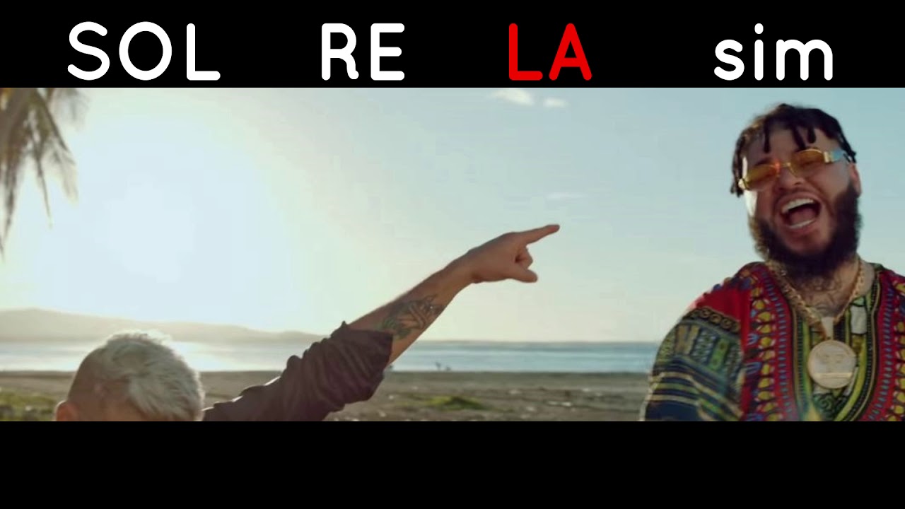 ACORDES Calma de Pedro Capó y Farruko