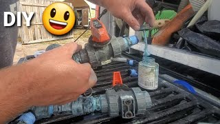 Soft wash Proportioner Home Build - Maintenance