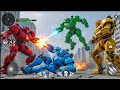 😱 GIANT ROBOT vs MONSTER GORILLA 💥 Epic Battle | Robot Game Video