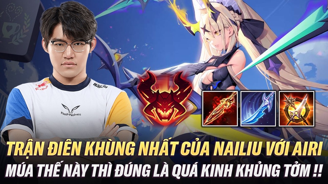 Trận Đấu Điên Khùng Nhất Của Nailiu Với Airi. Múa Thế Này Thì Đúng Là Rửa Mắt Người Xem. Quá Điên !!