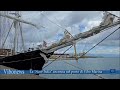 La Nave Italia ancorata nel porto di Vibo Marina