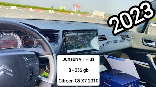 : Junsun V1 plus pro top (8gb-256gb) Citroen C5 2010 2.0 hdi