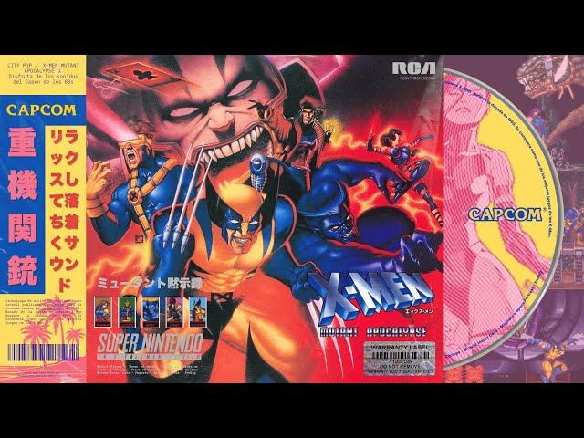 City Pop 🎷 X-Men Mutant Apocalypse 🃏 - YouTube