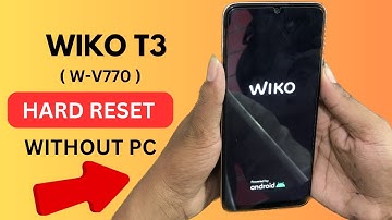 Wiko T3 ( W-V770 ) Hard Reset 2024! #wikohardreset #wikot3