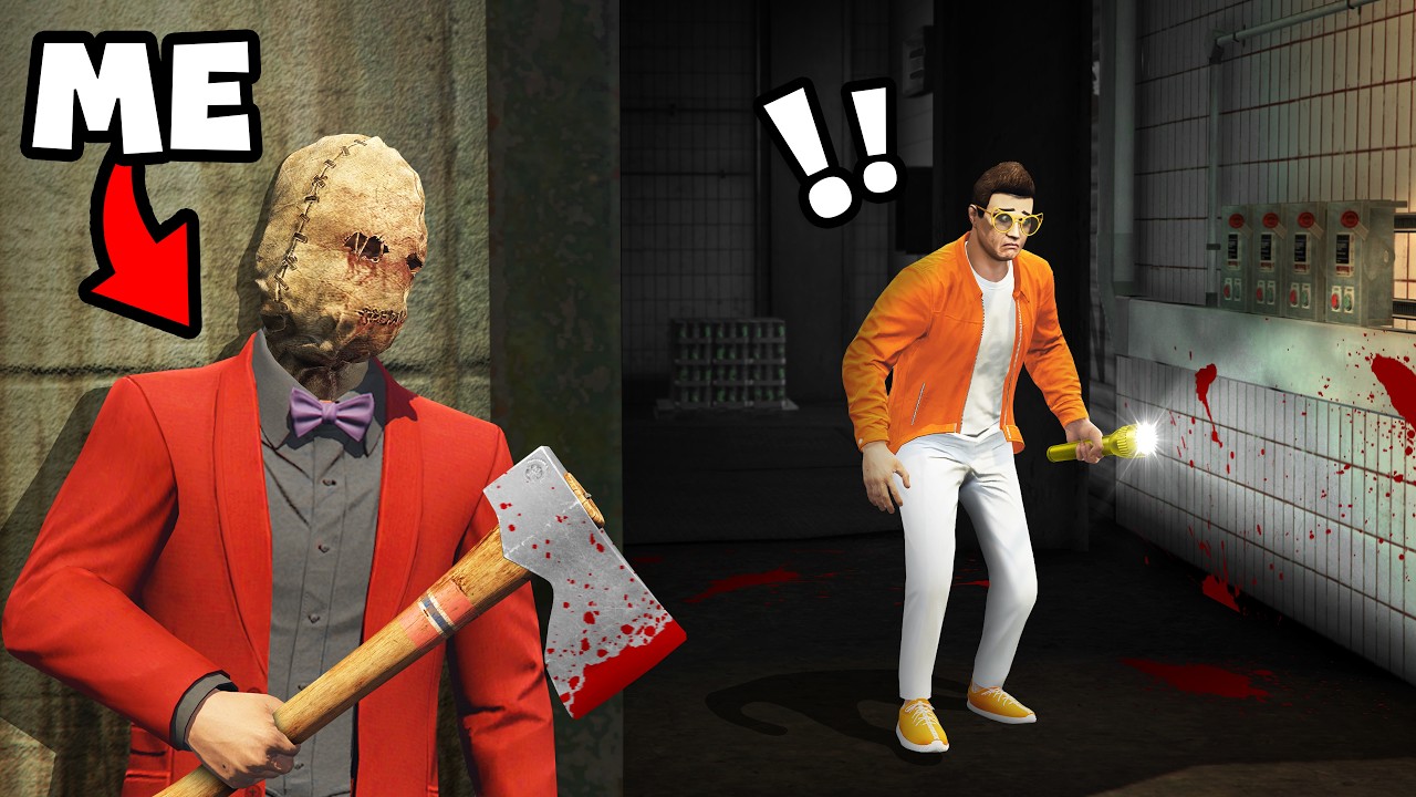 Relentlessly Hunting Down My Friends in GTA 5...