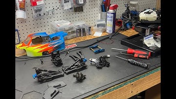 Team associated rc8.2 nitro build! Rear suspension and rear differential rebuild and assembly