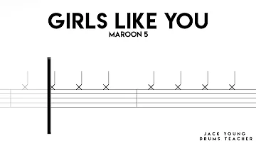 How To Play Girls Like you On Drums! (OLD)
