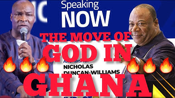 WATCH WHAT HAPPENNED WHEN APOSTLE JOSHUA SELMAN MINISTER WITH ARCHBISHOP DUNCAN WILLIAMS IN GHANA