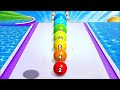Ball running 2048 (1064m) in run cartoon video 3d /Max All walkthrough level bse80