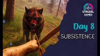 Subsistence Day 8 - Infected by a Wolf!
