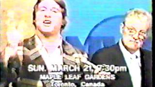 Roddy Piper Interview [Maple Leaf Wrestling]