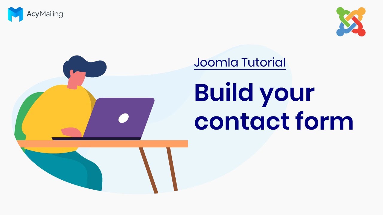Build your contact form | Joomla AcyMailing Tutorial