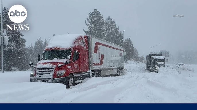 West Coast Hit With Monster Storm