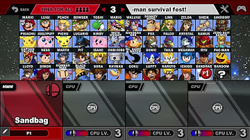 Super Smash Flash 2 All Characters (as of version 1.3.0.1)