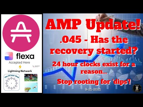 AMP Token - .045 and recovering? Why are investors rooting for it to fall? The rolling 24 hour clock thumbnail