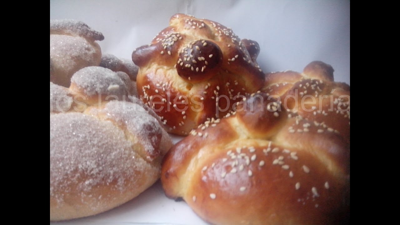 Hojaldras, pan de muerto (receta) - YouTube