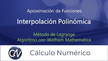 Interpolación Polinómica - Método de Lagrange - Ejercicio 3