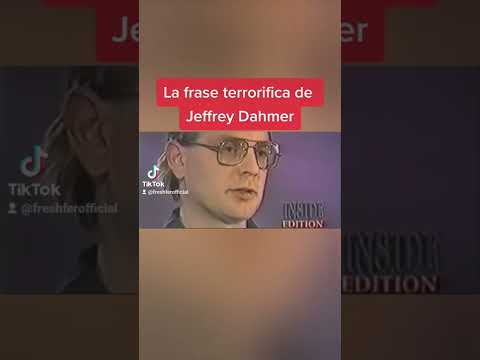 Vídeo: Jeffrey Dahmer és un assassí en sèrie nord-americà. Biografia, retrat psicològic