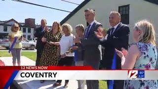 Local leaders in Coventry celebrating the overhaul of buildings
