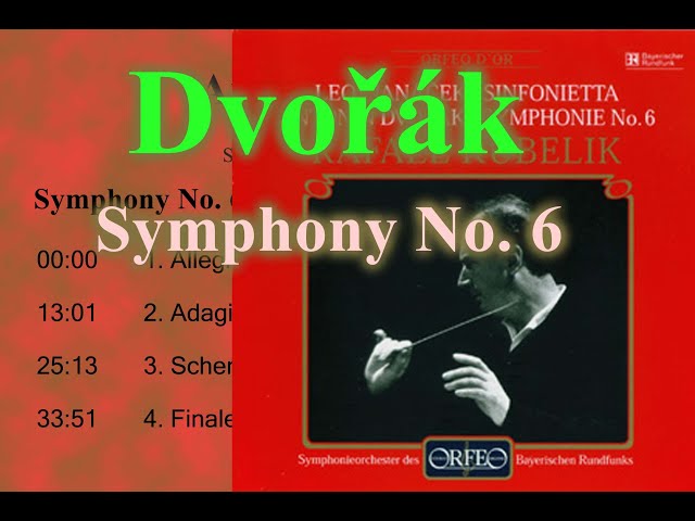 Dvorak - Symphonie n°6:3è mvt : Orch Symph Radio Bavaroise / R.Kubelik