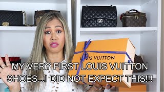 UNBOXING LOUIS VUITTON BOM DIA MULES SUPER EXCITED I finally got my hands  on these :) #louisvuitton 