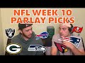 NFL Week 10 Point Spread Parlay Picks  NFL Betting and ...