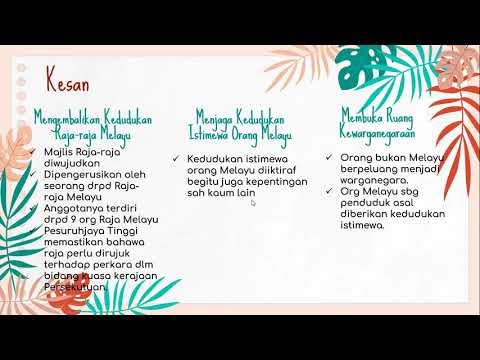 T4 Bab 5 5 3 5 4 Ciri Ciri Dan Kesan Penubuhan Ptm 1948 Lessons Blendspace