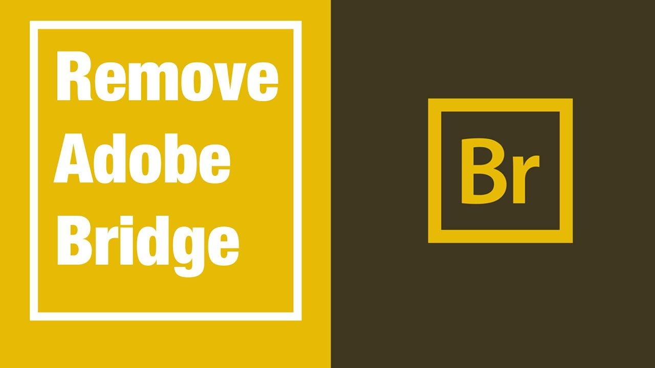 Menghapus Software Adobe Bridge Cs6