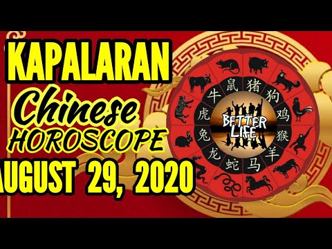 Kapalaran Chinese Horoscope August 29, 2020