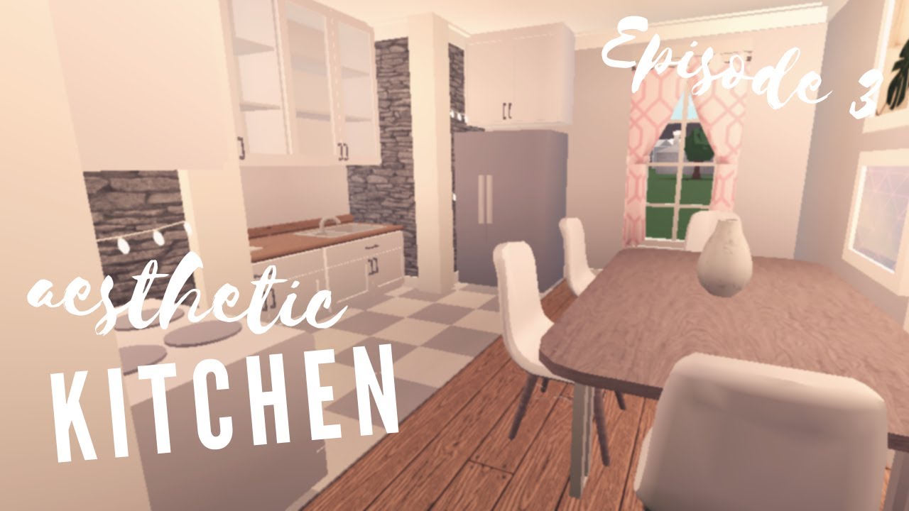 Warm Aesthetic Kitchen || Ep.3 || Bloxburg - YouTube