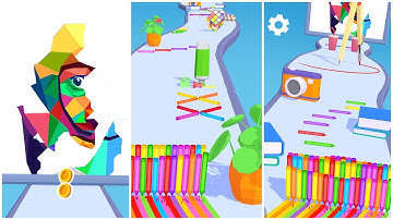 Pencil Rush 3D - Relax Games - All levels gameplay Walkthrough iOS/Android - Part 2