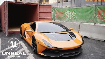 Unreal Engine 5.3 Matrix Demo with High Quality Reflections