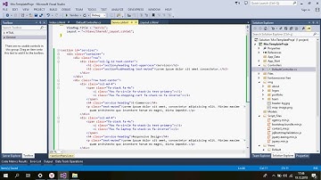 Asp.Net Mvc & Bootstrap Tema ile Statik Web Sitesi Ders 7