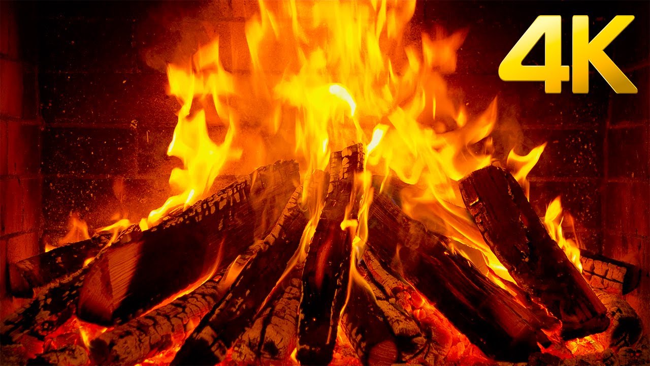 Magical New Year Fireplace & Jazz 🔥Burning Logs & Piano Playlist for Deep Relaxation