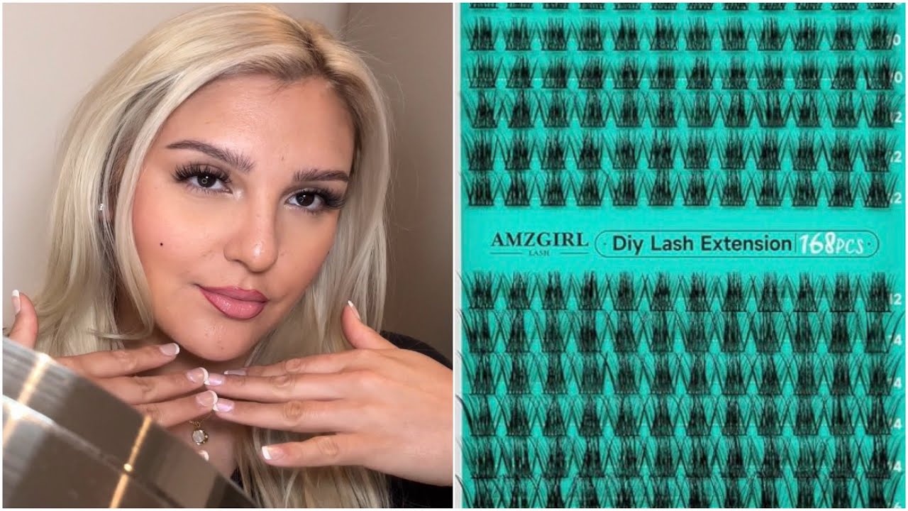 How to do Eyelash Clusters / Extensions Tutorial - YouTube