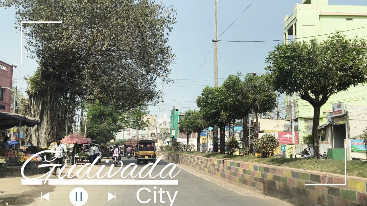[India 4k] Gudivada city car drive tour || 5th February 2026