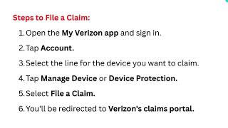 How to File a Claim in the Verizon App - Asurion Insurance Repair or Replacement