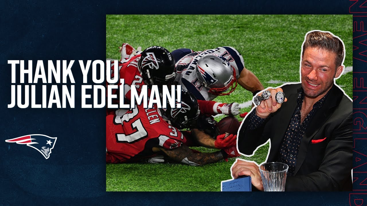 Thank you, Julian Edelman! (New England Patriots)