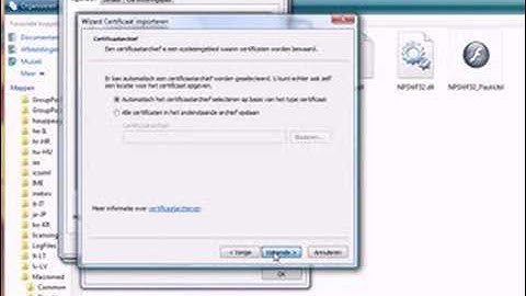 Flashplayer installeren onder Windows Vista