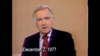 CBS NEWS December 2, 1977 with Walter Cronkite
