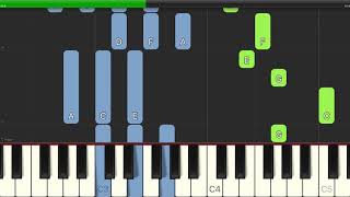 C. von Schmidt - O Come, Little Children - Easy Piano with Chords