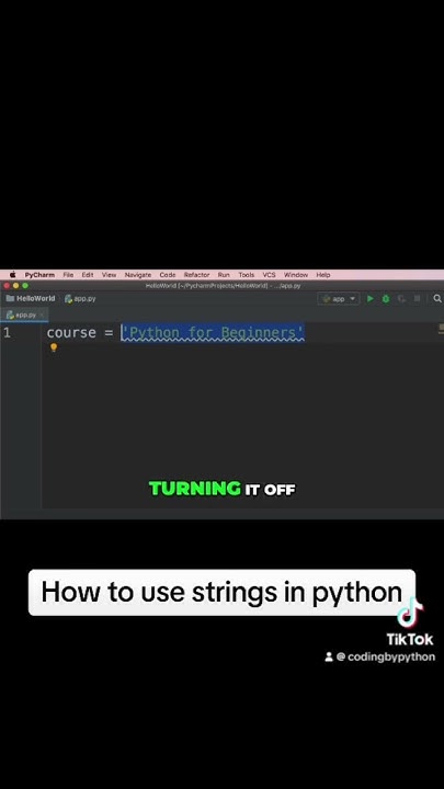 Unleash the power of python strings #shorts #fyp #coding #python - YouTube