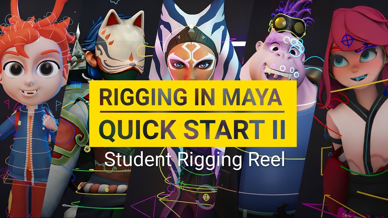 Student Rigs That Look Studio-Ready | Maya Rigging Demoreel 2025 - YouTube