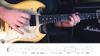 Love song solo - tesla (play along tabs)