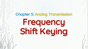 Frequency Shift Keying || Data Communications & Networking by Farouzan || Bangla Lecture