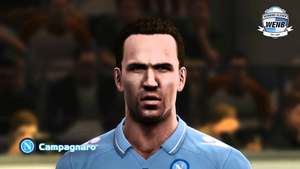 PES 2012 Demo - All Faces - YouTube