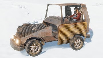 Rust - Ранний доступ к МАШИНАМ! Первое знакомство!