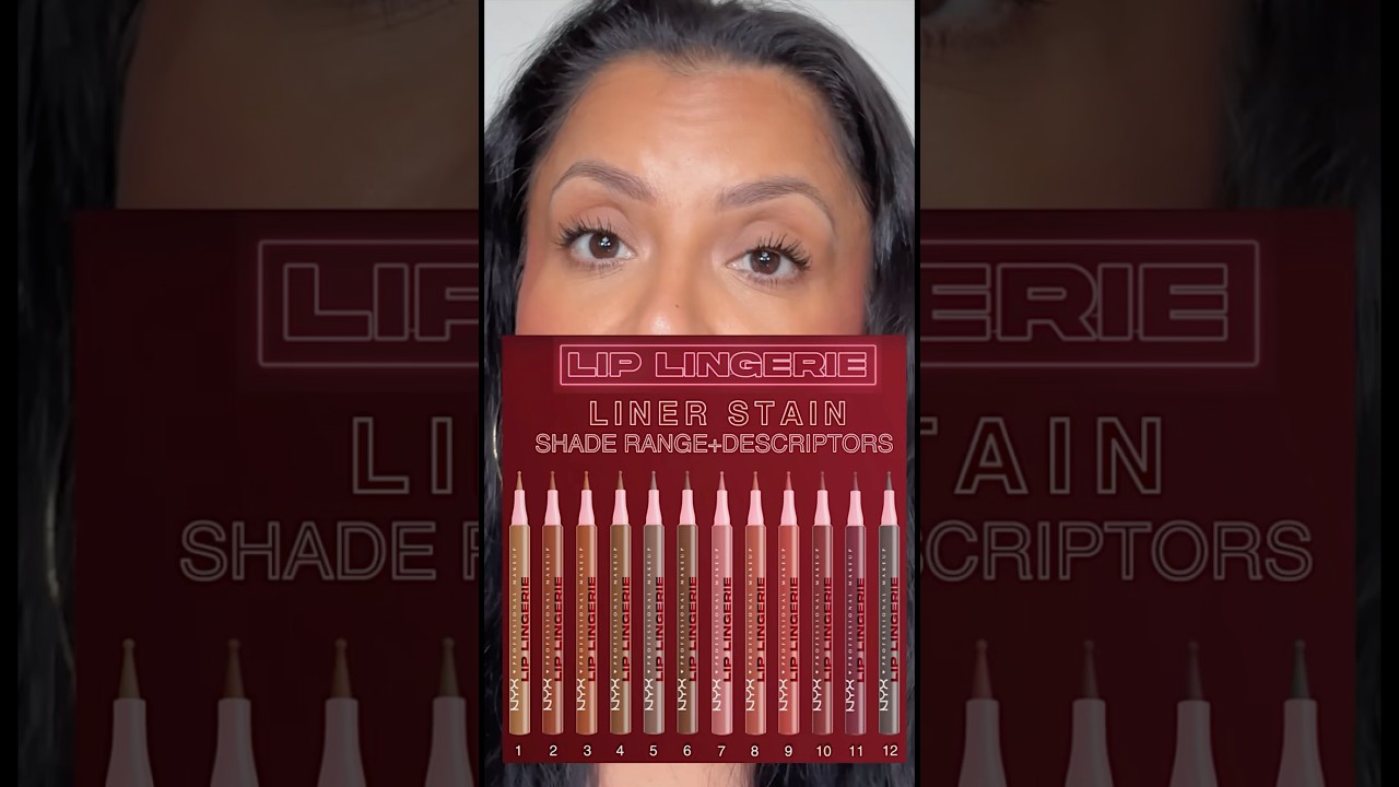 NYX Lip Lingerie Liner Stain swatch & review 